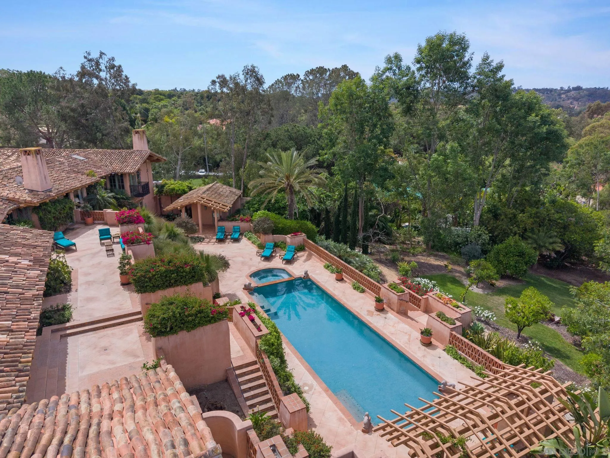 6002 Paseo Valencia Rancho Santa Fe, CA 92067 - Photo 25 of 33 Aerial View