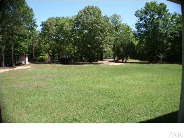 6012 Saddle Club Road Pace, FL 32571 - Photo 19 of 24 This is your new backyard ~ Privacy abounds with no one behind you. Mature shad trees at the perimeter and plenty of room for your garden, pool, workshop or guest cottage.