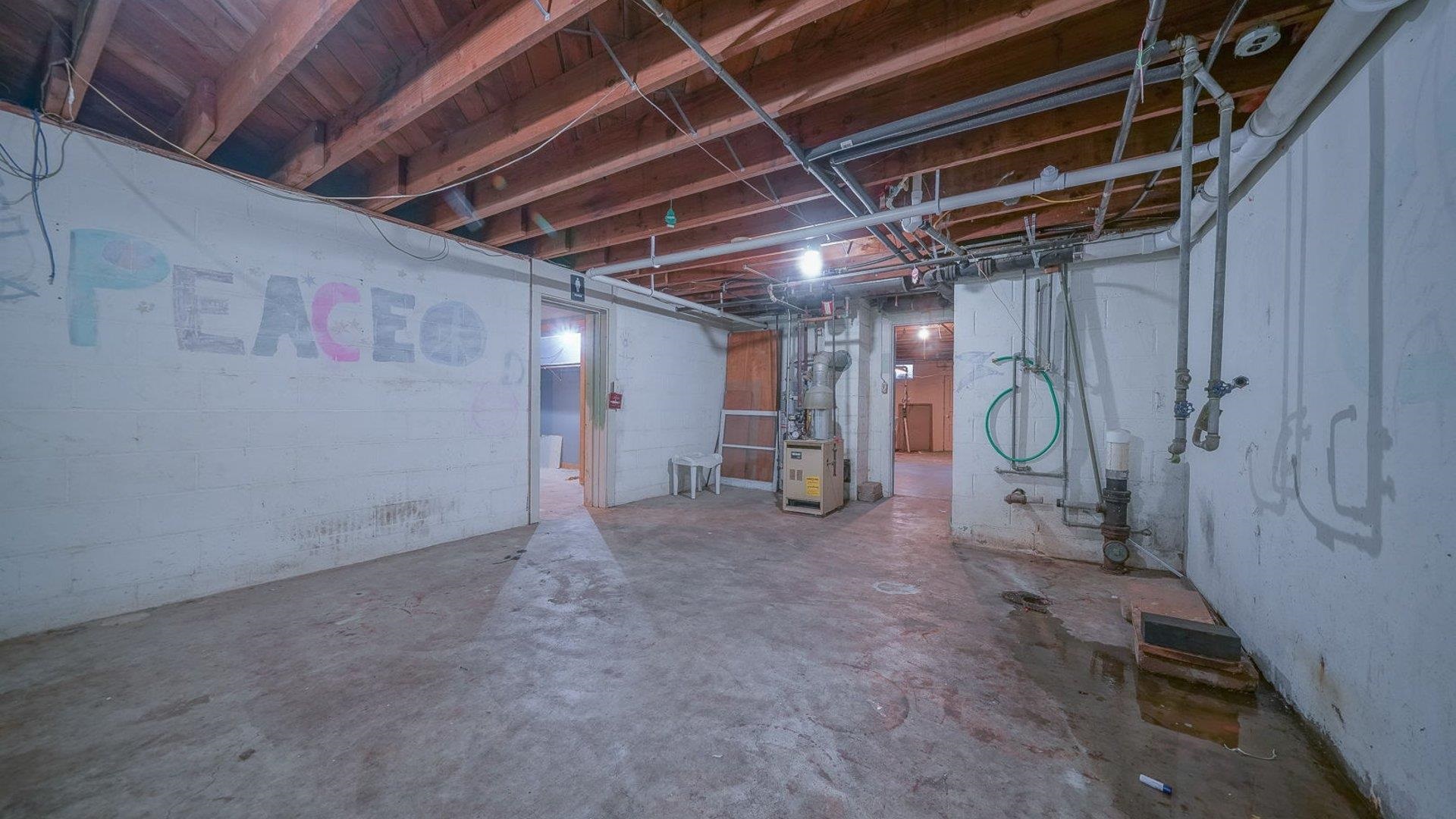 2610 Klinger Road Pecatonica, IL 61063 - Photo 10 of 53 a view of empty room with wooden walls