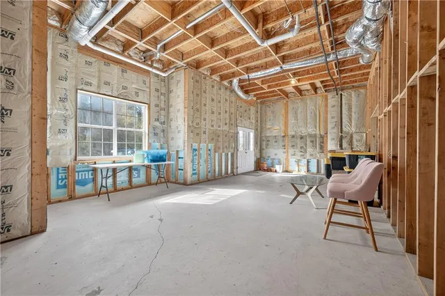 a view of a chairs with an outdoor space