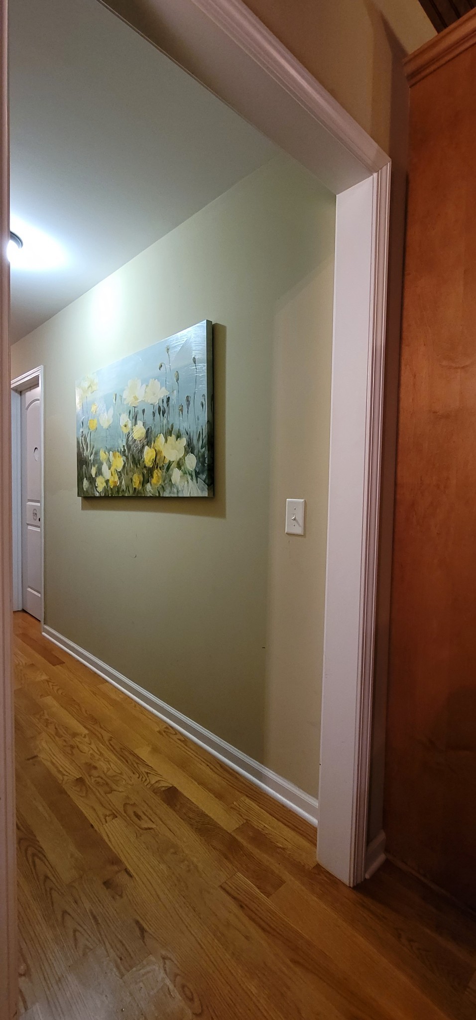 6197 H B Lee Road Springfield, TN 37172 - Photo 34 of 60 an empty room with wooden floor and painting on the wall
