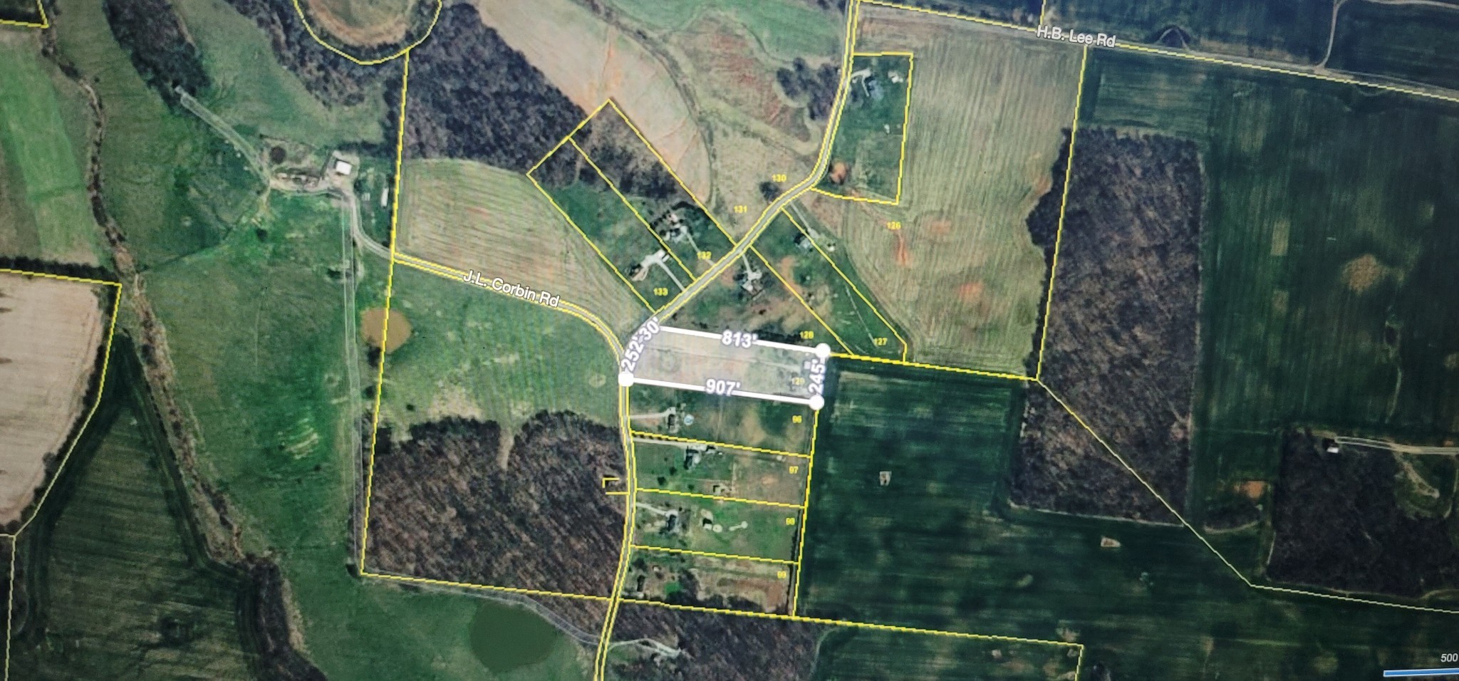 6197 H B Lee Road Springfield, TN 37172 - Photo 54 of 60 a bird view of a house