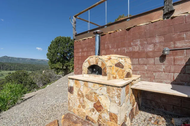 a view of a house with a deck