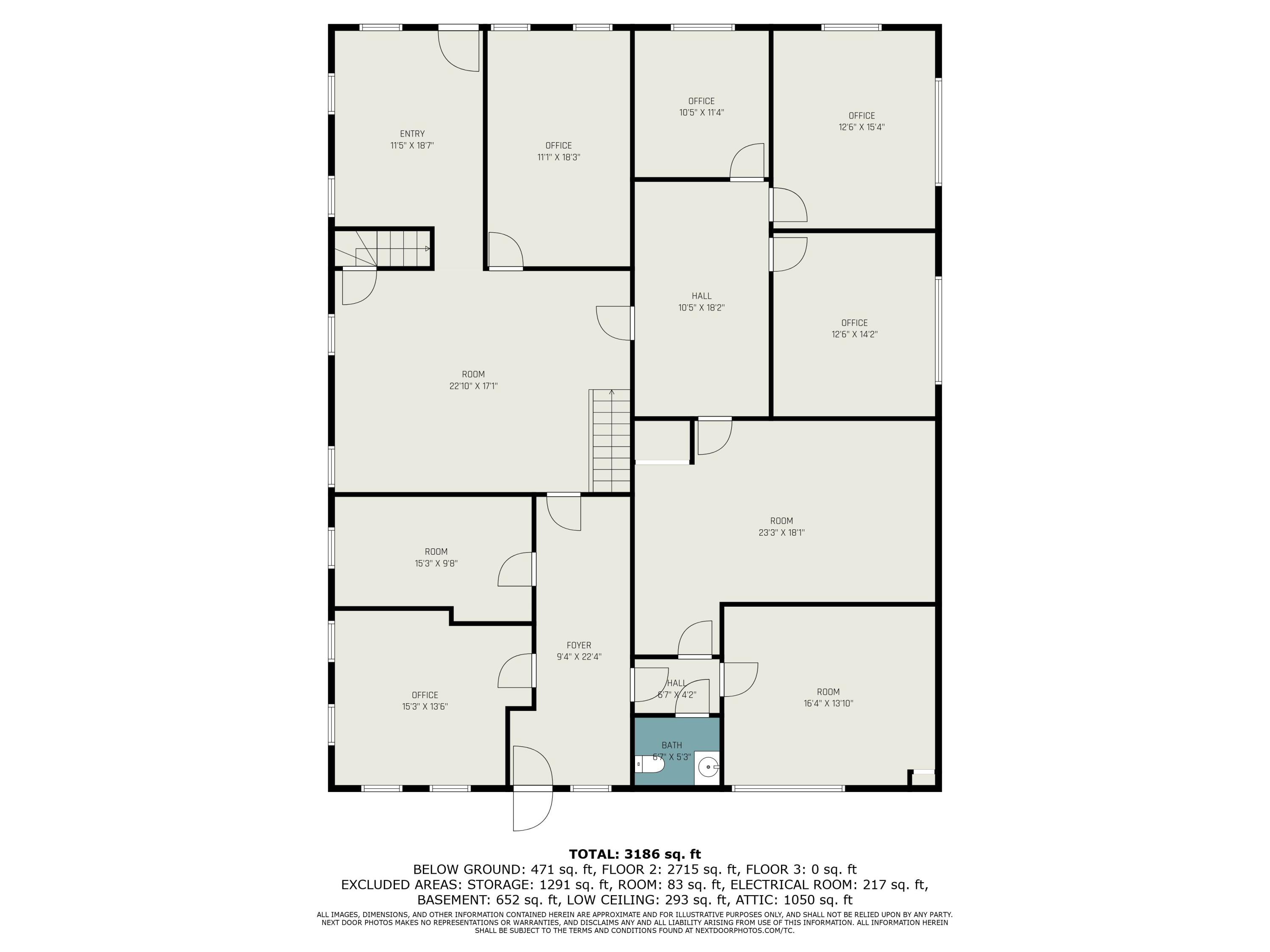 801 Portage Avenue Three Rivers, MI 49093 - Photo 21 of 24 main_floor