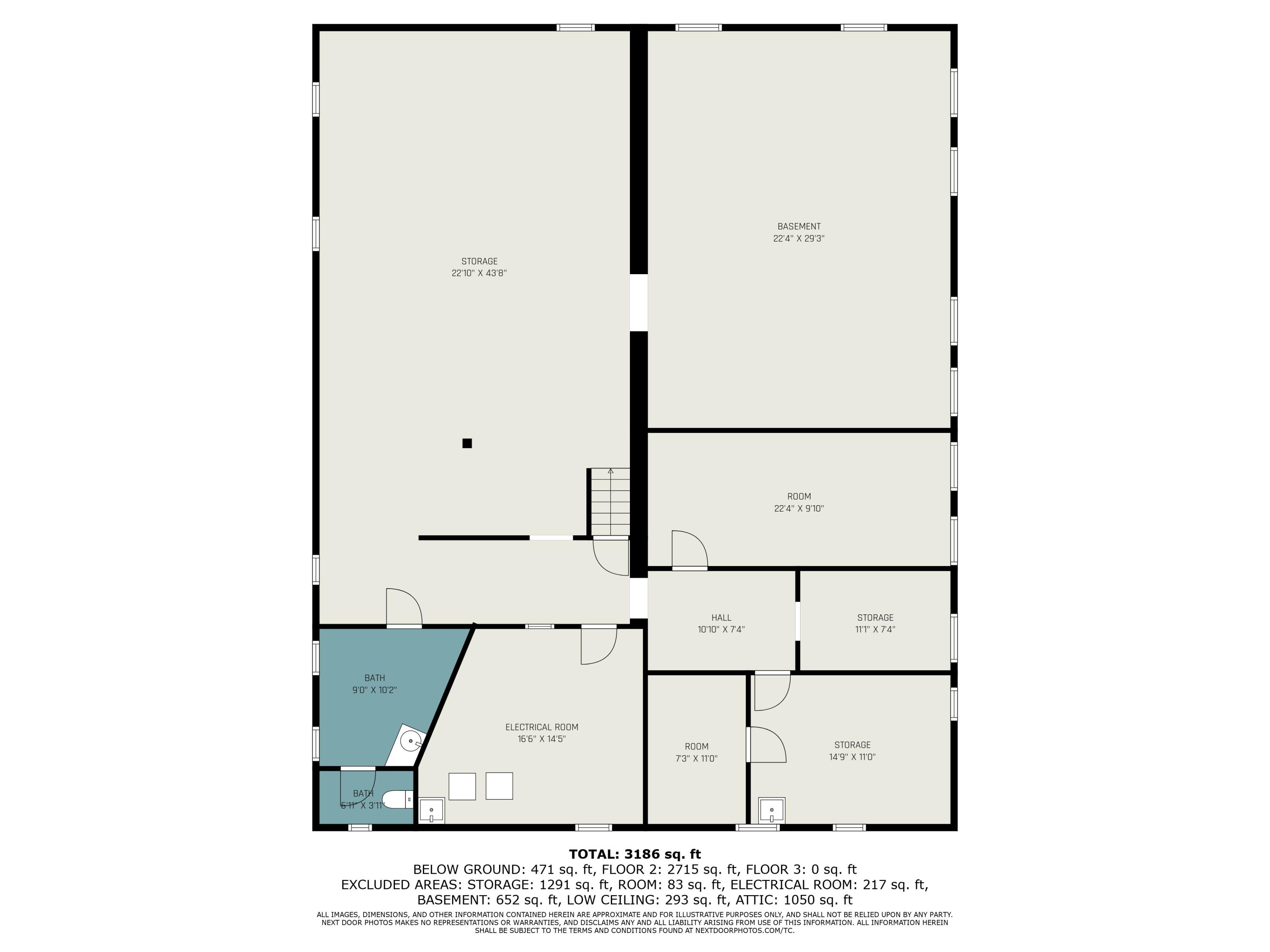 801 Portage Avenue Three Rivers, MI 49093 - Photo 22 of 24 basement