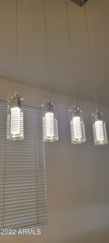 a view of empty room with windows