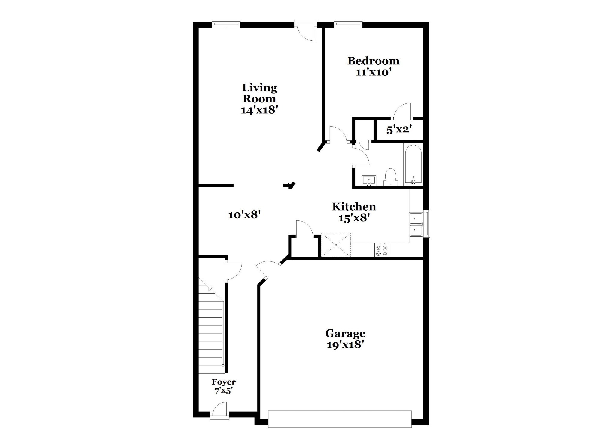 1237 Catawba Way Murfreesboro, TN 37130 - Photo 17 of 18 a picture of a bench in a floor