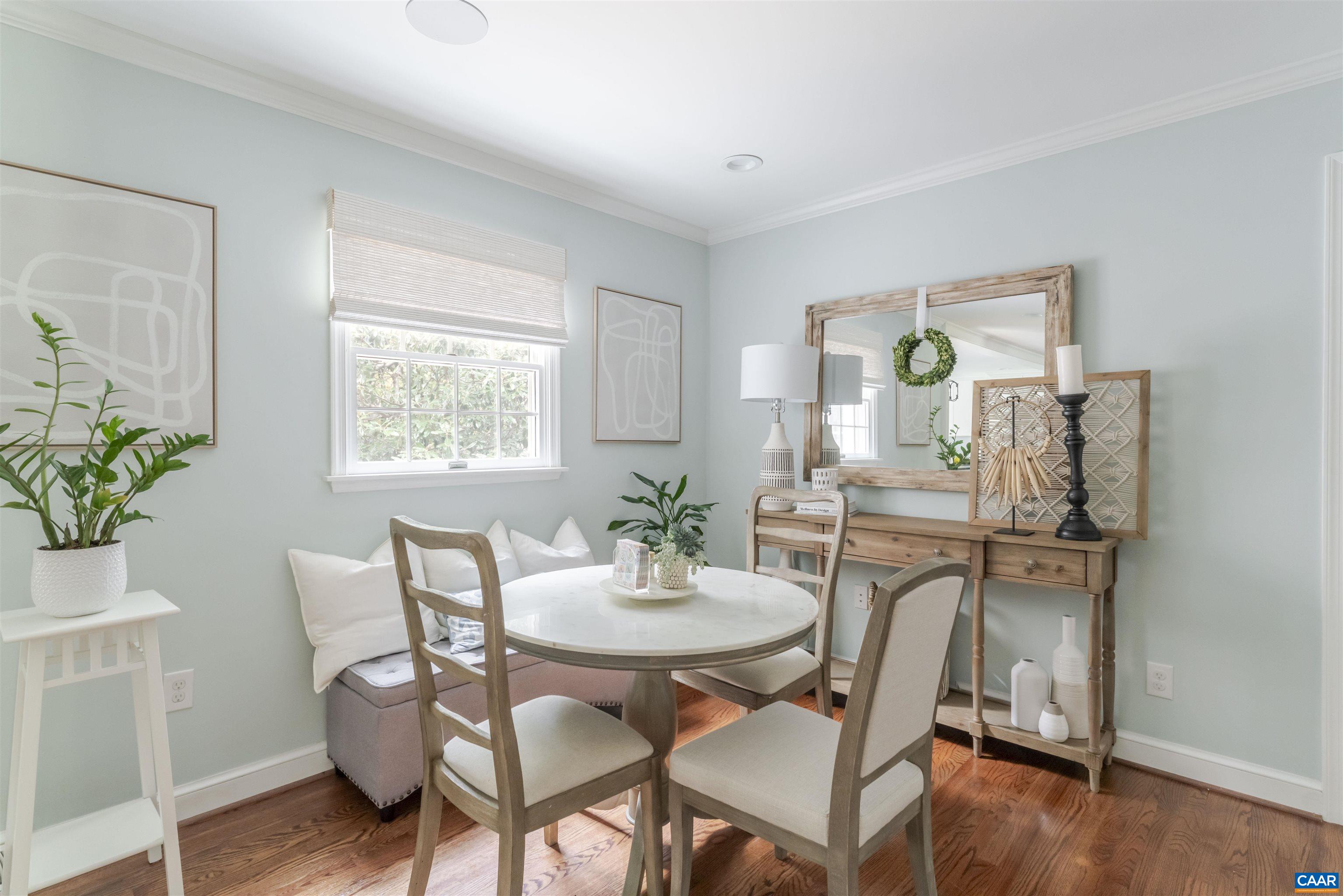 3359 Marsden Point Keswick, VA 22947 - Photo 16 of 47 a view of a dining room with furniture and wooden floor