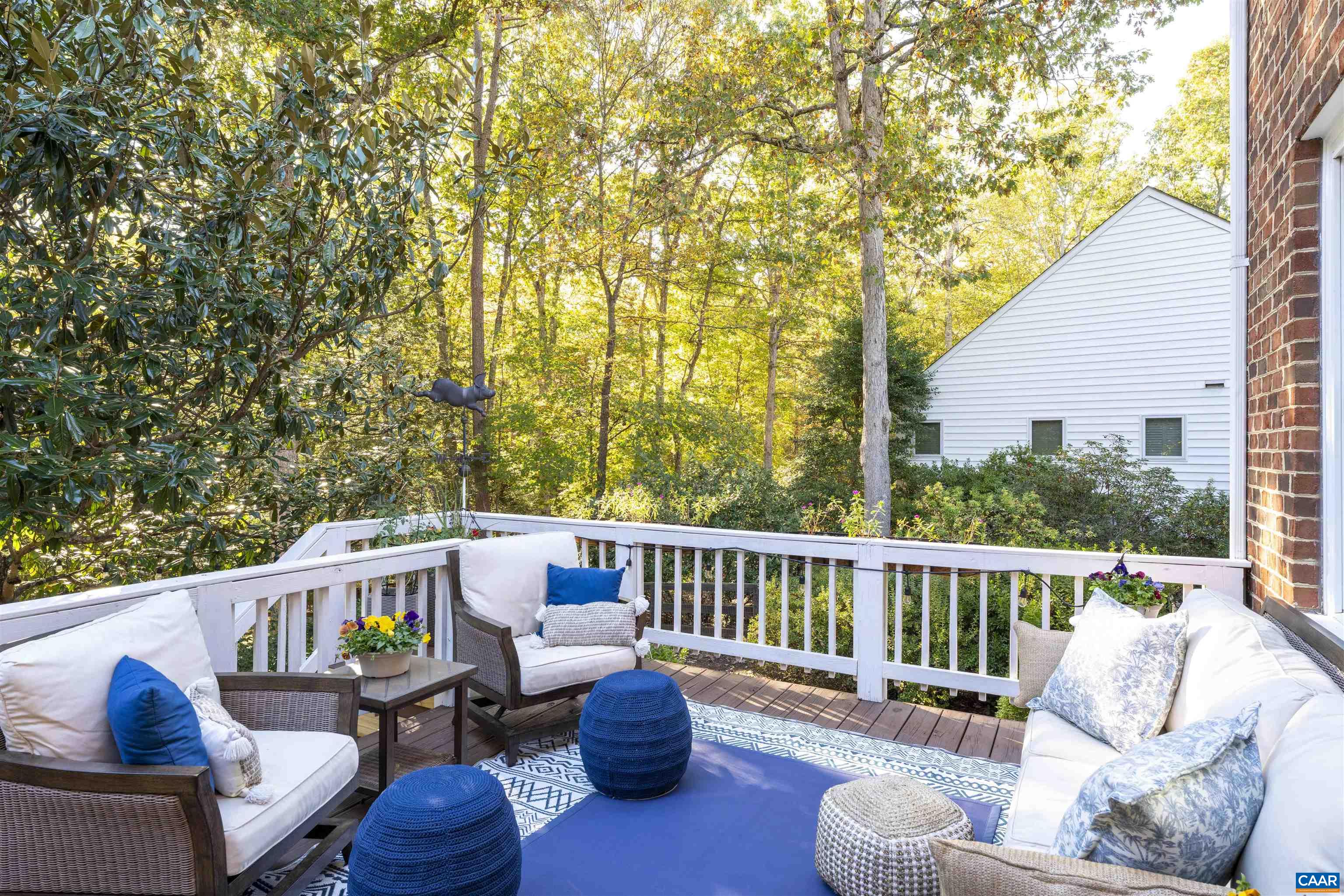 3359 Marsden Point Keswick, VA 22947 - Photo 6 of 47 a balcony with furniture and wooden floor