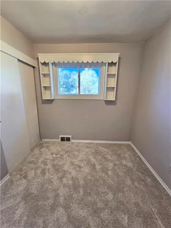 a view of empty room