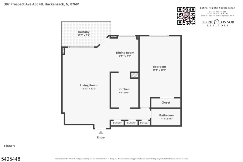 307 Prospect Avenue, Unit 4B Hackensack, NJ 07601 - Photo 2 of 32