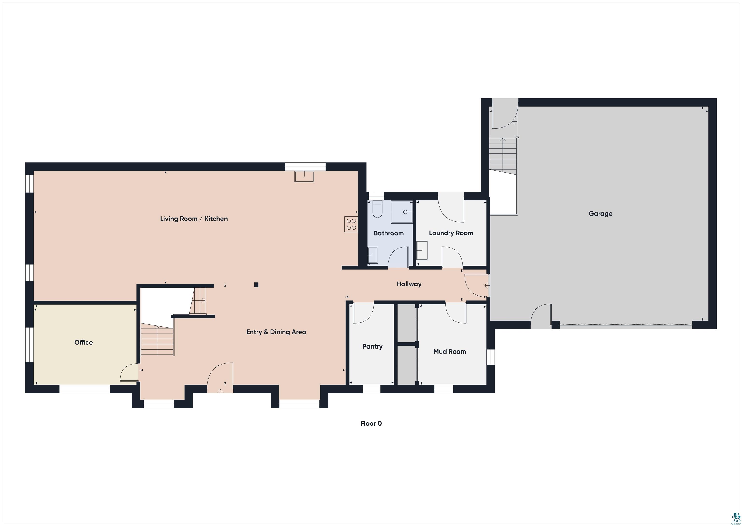 16539 Acorn Ridge Hayward, WI 54843 - Photo 13 of 58 View of room layout