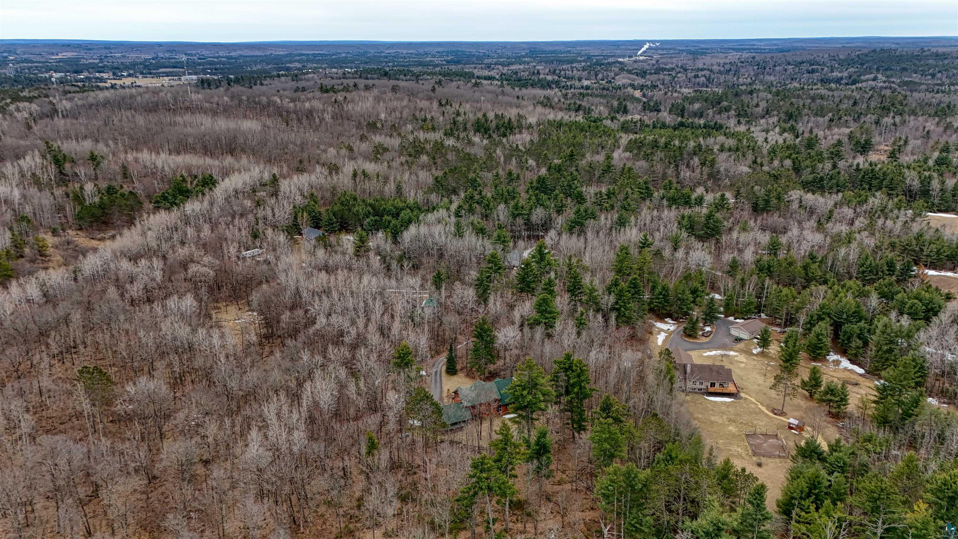 16539 Acorn Ridge Hayward, WI 54843 - Photo 55 of 58 Drone / aerial view of a heavily wooded area