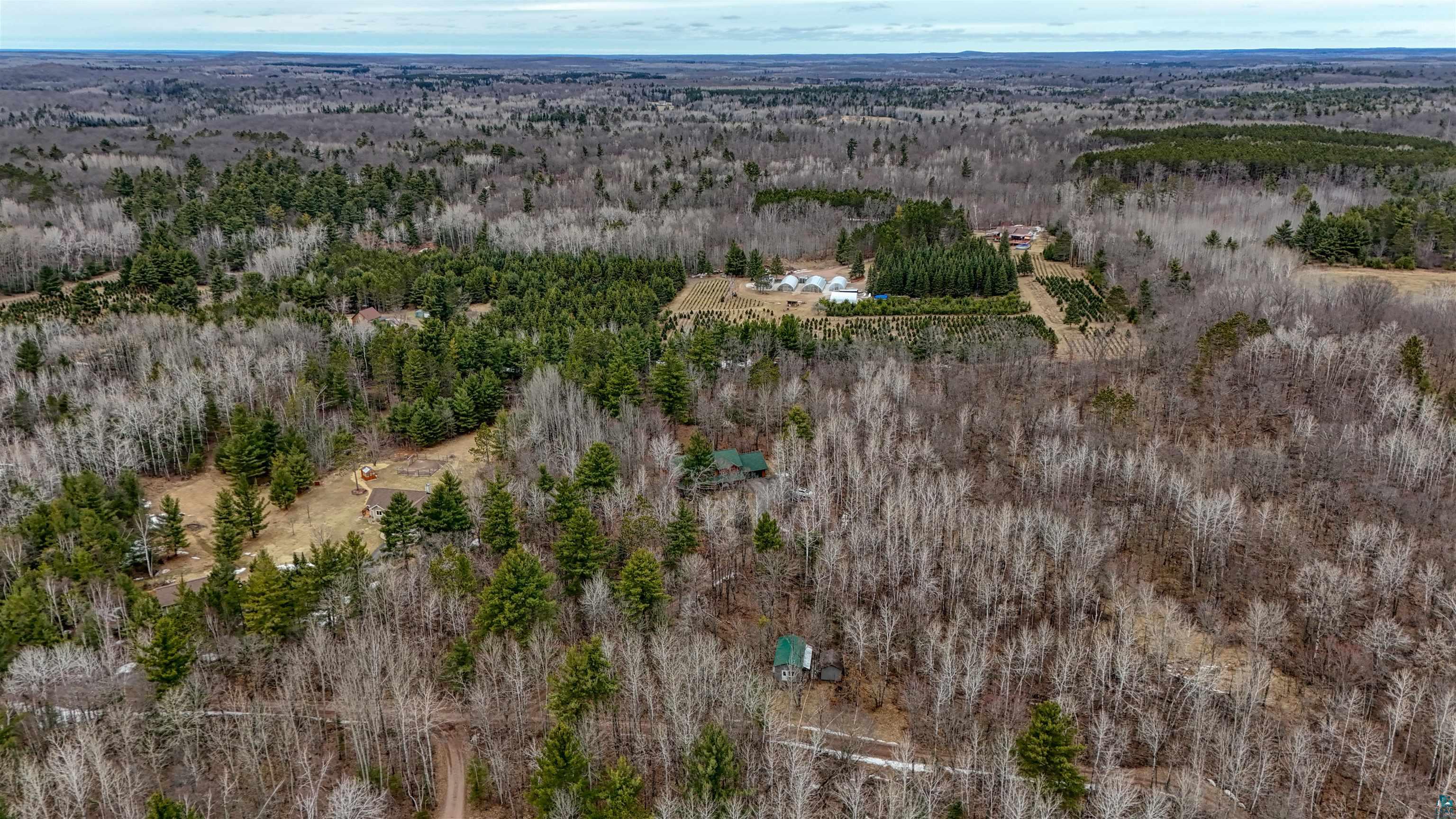 16539 Acorn Ridge Hayward, WI 54843 - Photo 7 of 58 Drone / aerial view of a forest