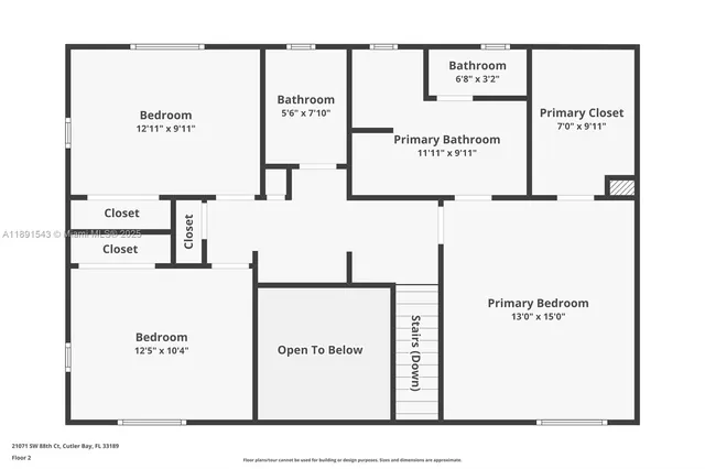 $685,000 | 21071 Southwest 88th Court, Cutler Bay, FL 33189