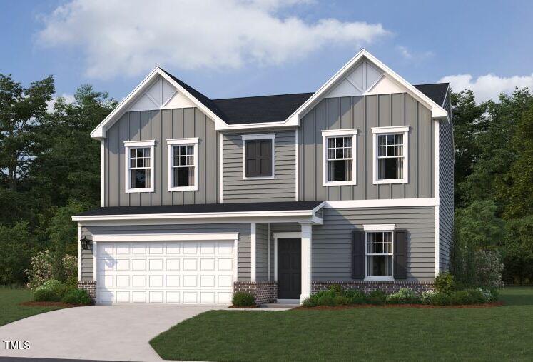 6828 Galloway Drive Middlesex, NC 27557 - Photo 25 of 32 a front view of a house with a yard