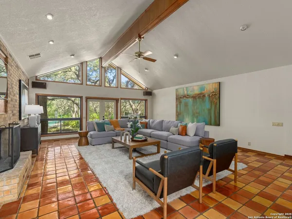a view of a balcony with outdoor space