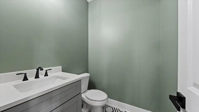 a bathroom with a sink and a toilet