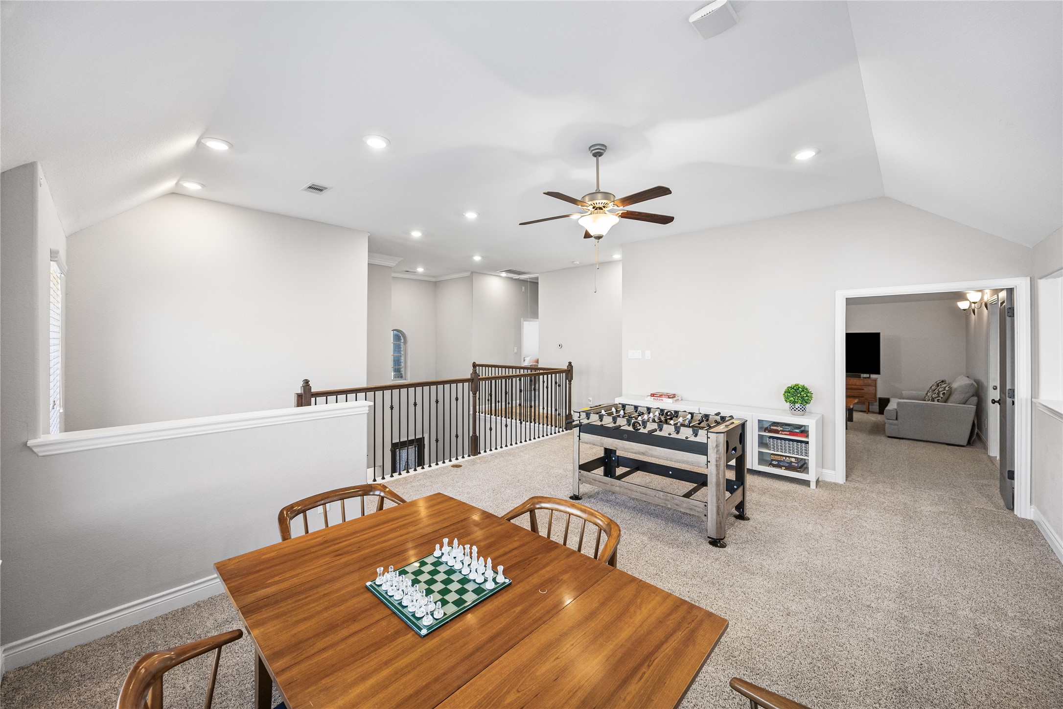 4320 Silver Oak Place Spring, TX 77386 - Photo 21 of 42 Upstairs area with an adjoining room that’s perfect for a media room or customized to fit your needs!