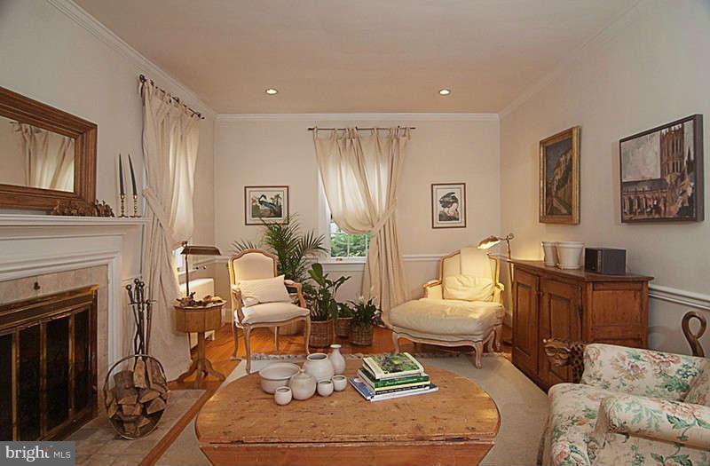 5202 Goddard Road Bethesda, MD 20814 - Photo 4 of 21 Living Room w/fireplace