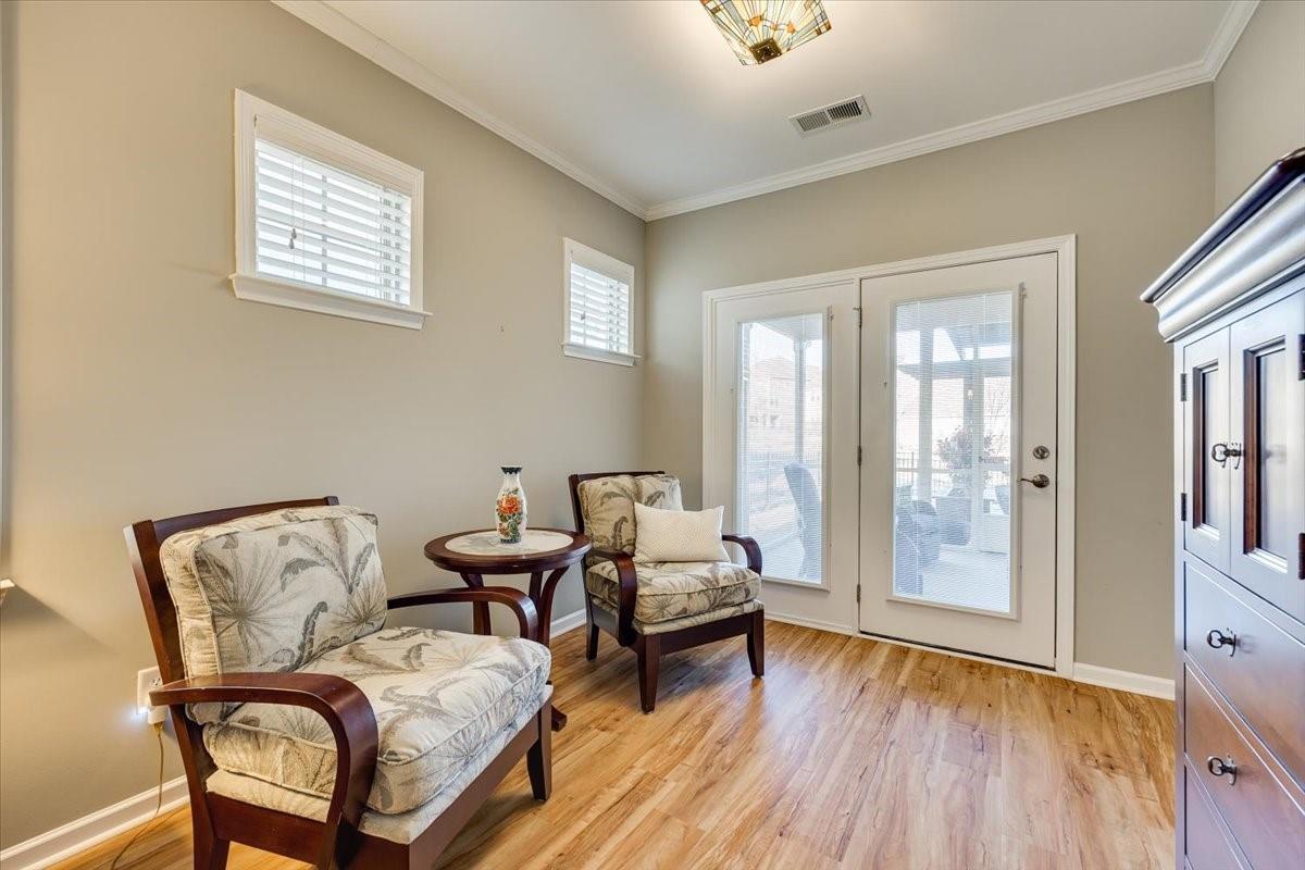 2350 Talon Point Circle Fort Mill, SC 29715 - Photo 25 of 45 a living room with furniture and wooden floor