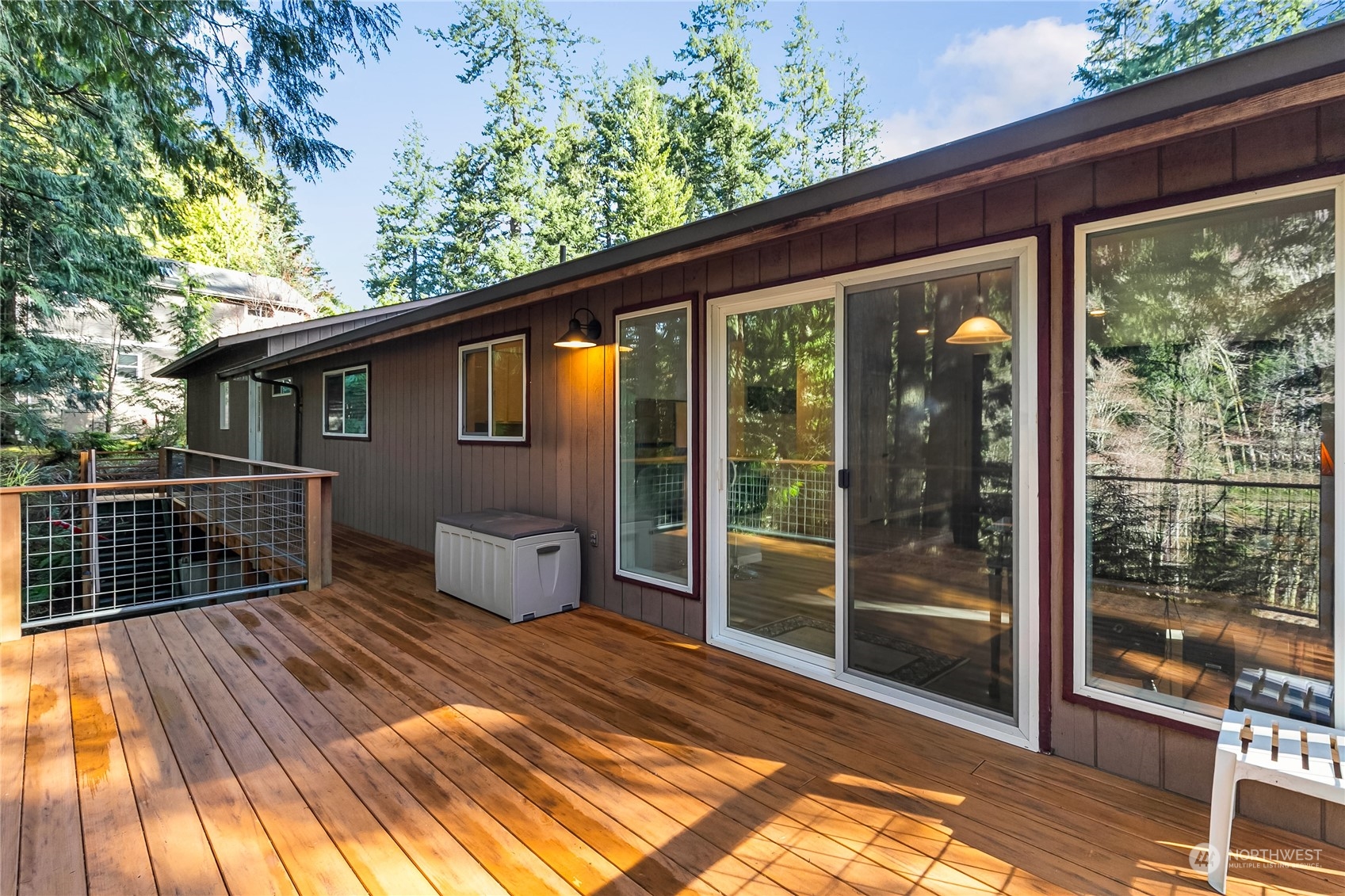 8 Topper Drive Bellingham, WA 98229 - Photo 23 of 32 a backyard of a house with wooden floor and outdoor space