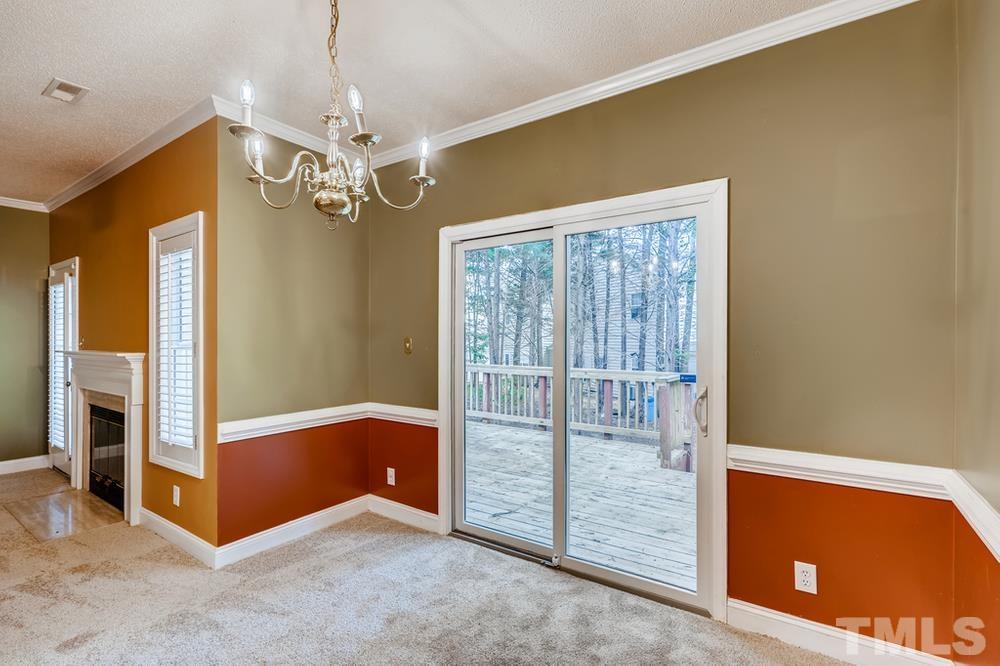 4008 Beaufain Street Raleigh, NC 27604 - Photo 9 of 30 a view of livingroom with hardwood