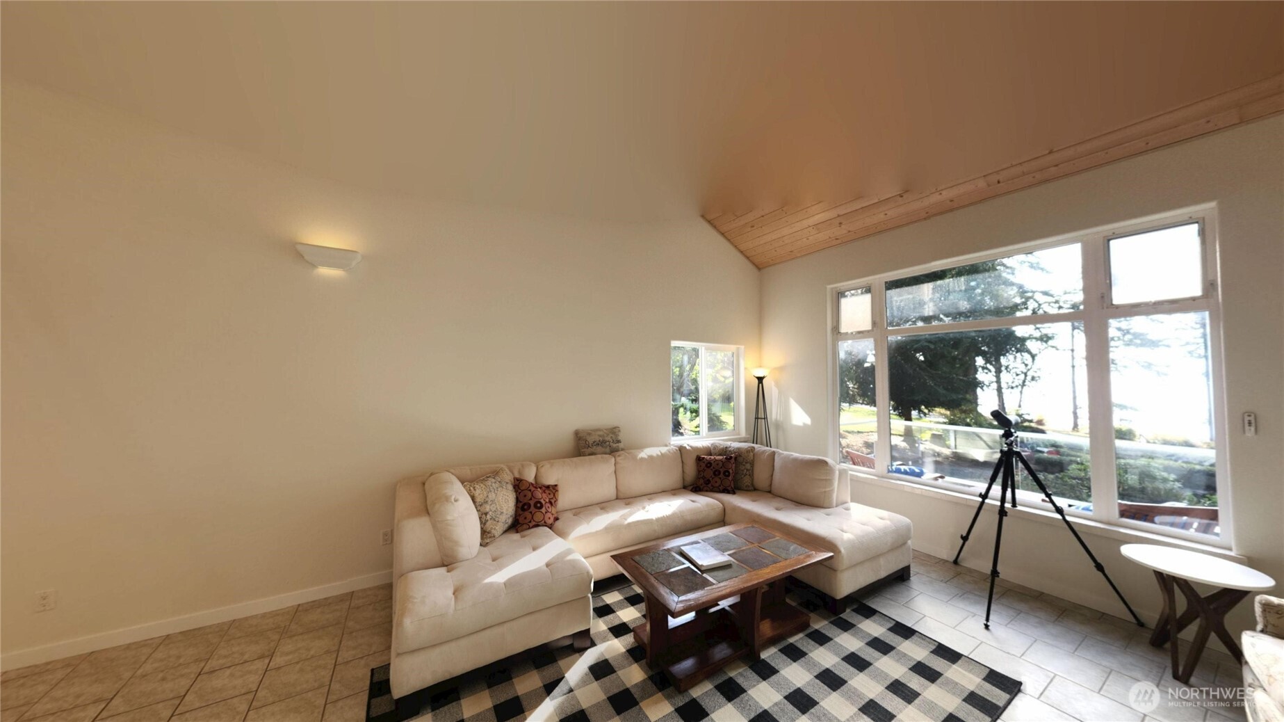 10405 Samish Island Road Bow, WA 98232 - Photo 20 of 38 a living room with furniture and a large window