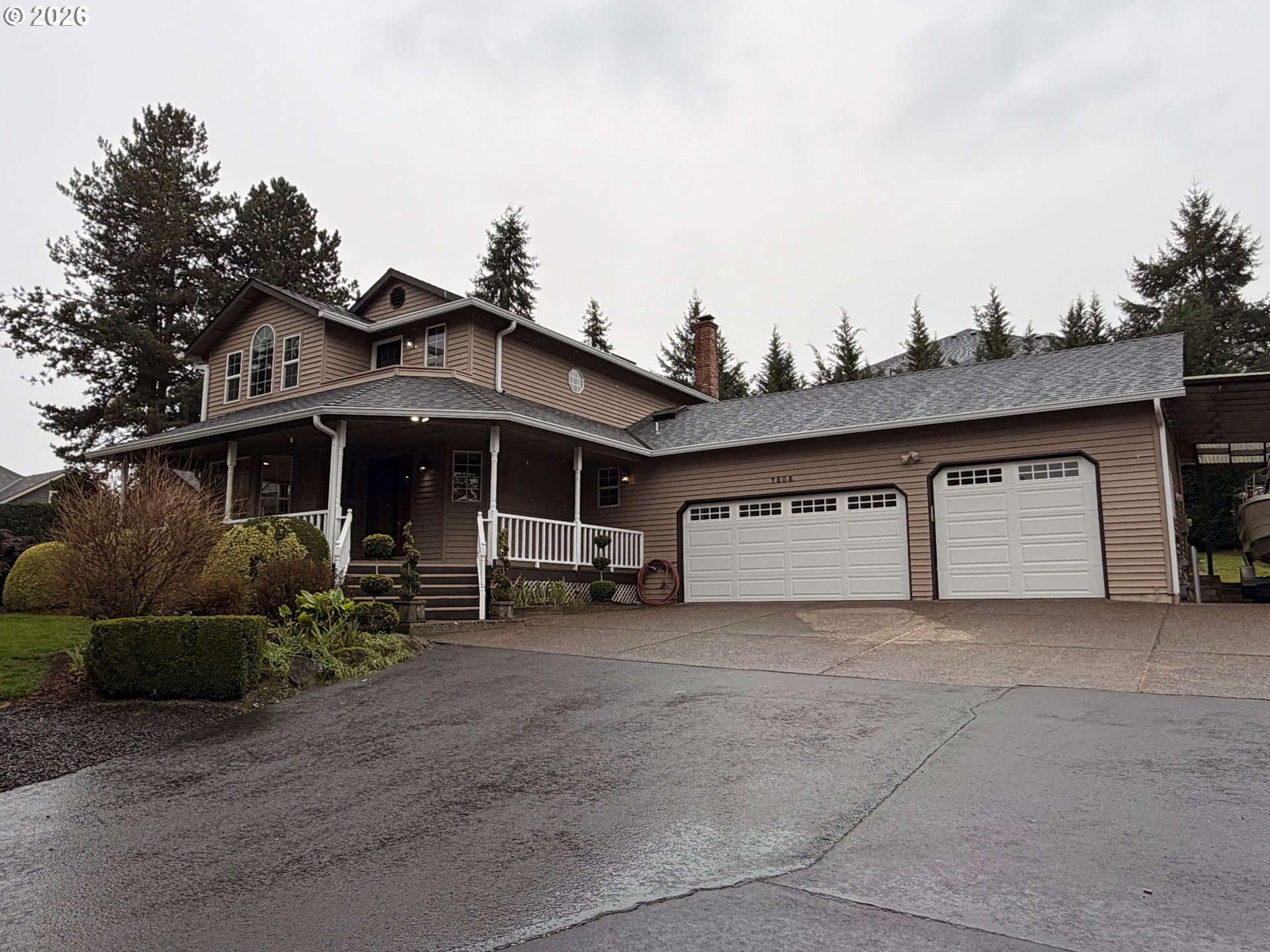 7505 Southwest Schroeder Way Wilsonville, OR 97070 - Photo 1 of 24 a view of a house with a outdoor space and parking