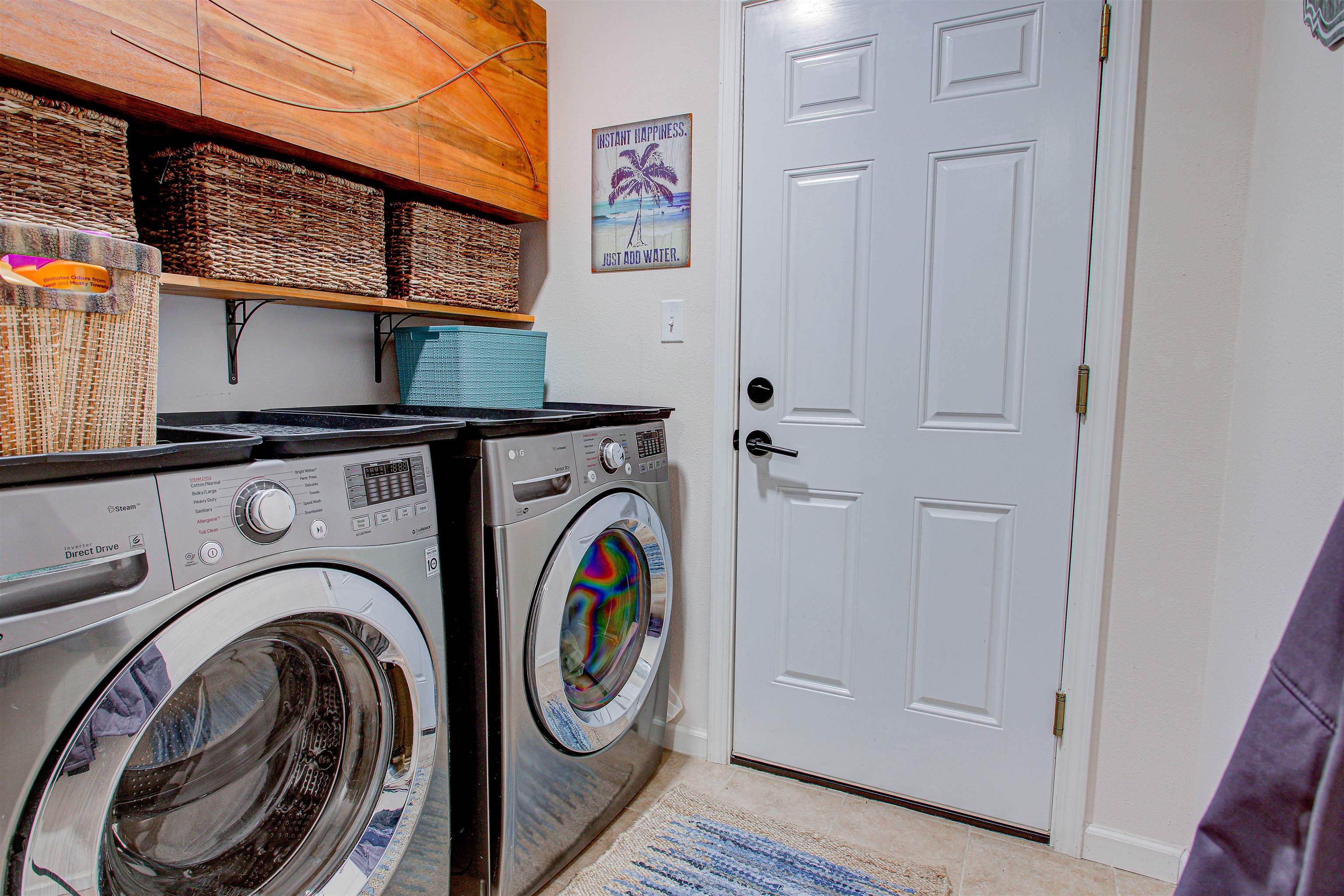 292 North Twin Maple Road St. Augustine, FL 32084 - Photo 59 of 79 a utility room with dryer and washer