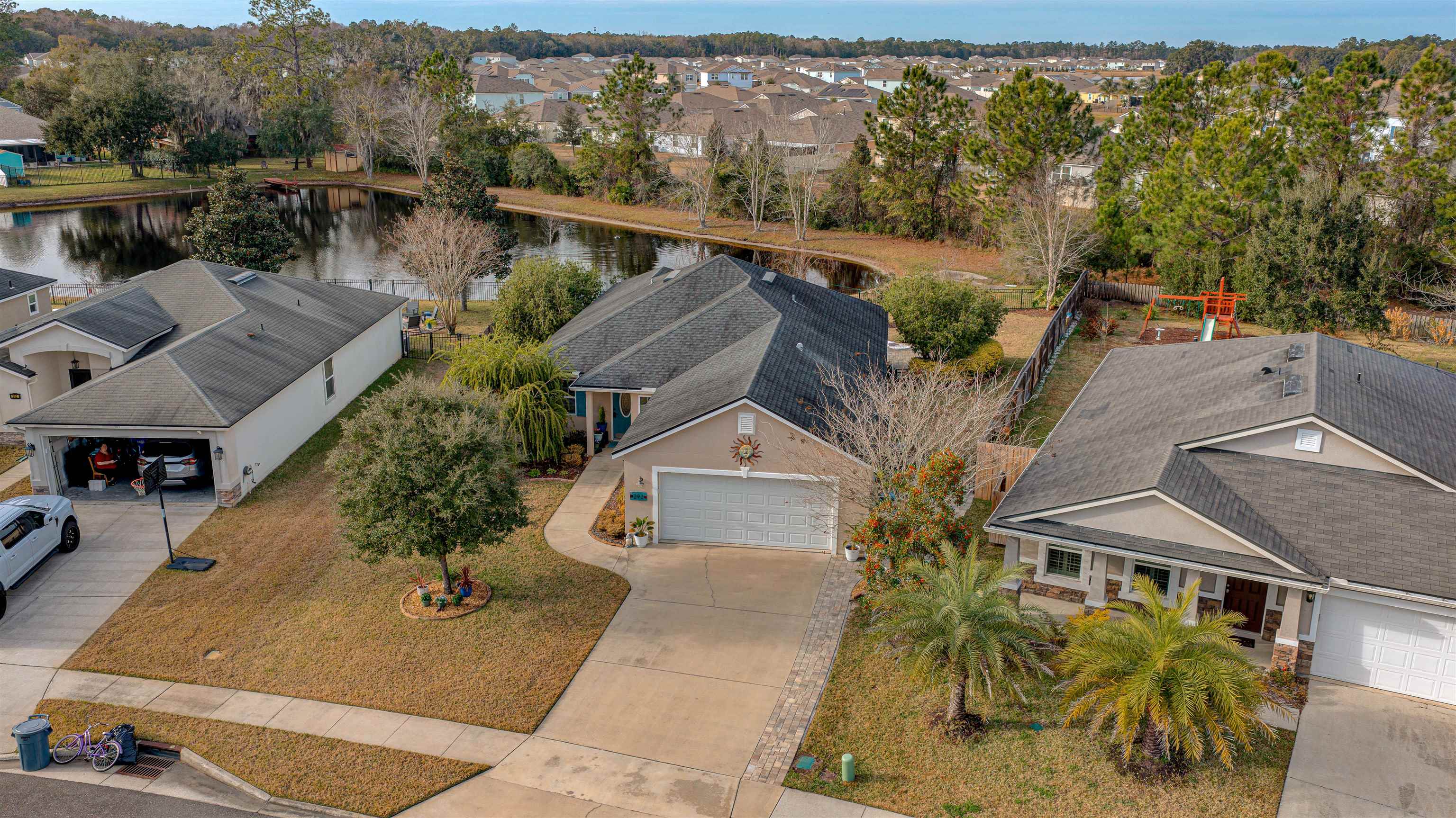 292 North Twin Maple Road St. Augustine, FL 32084 - Photo 6 of 79 an aerial view of multiple house