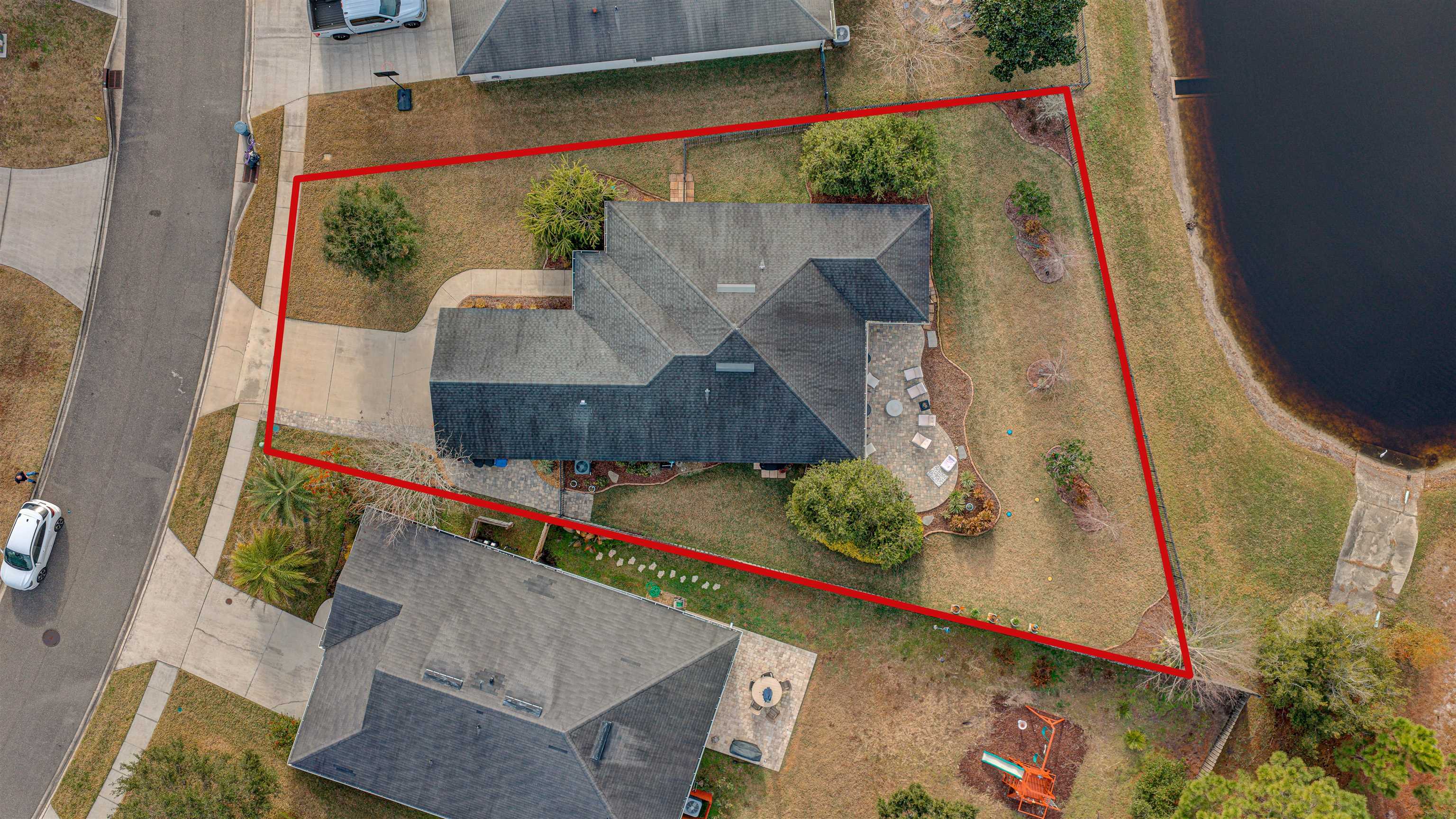 292 North Twin Maple Road St. Augustine, FL 32084 - Photo 10 of 79 View of property location with property parcel outlined