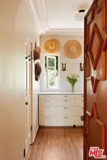 a view of outdoor space with deck and tree