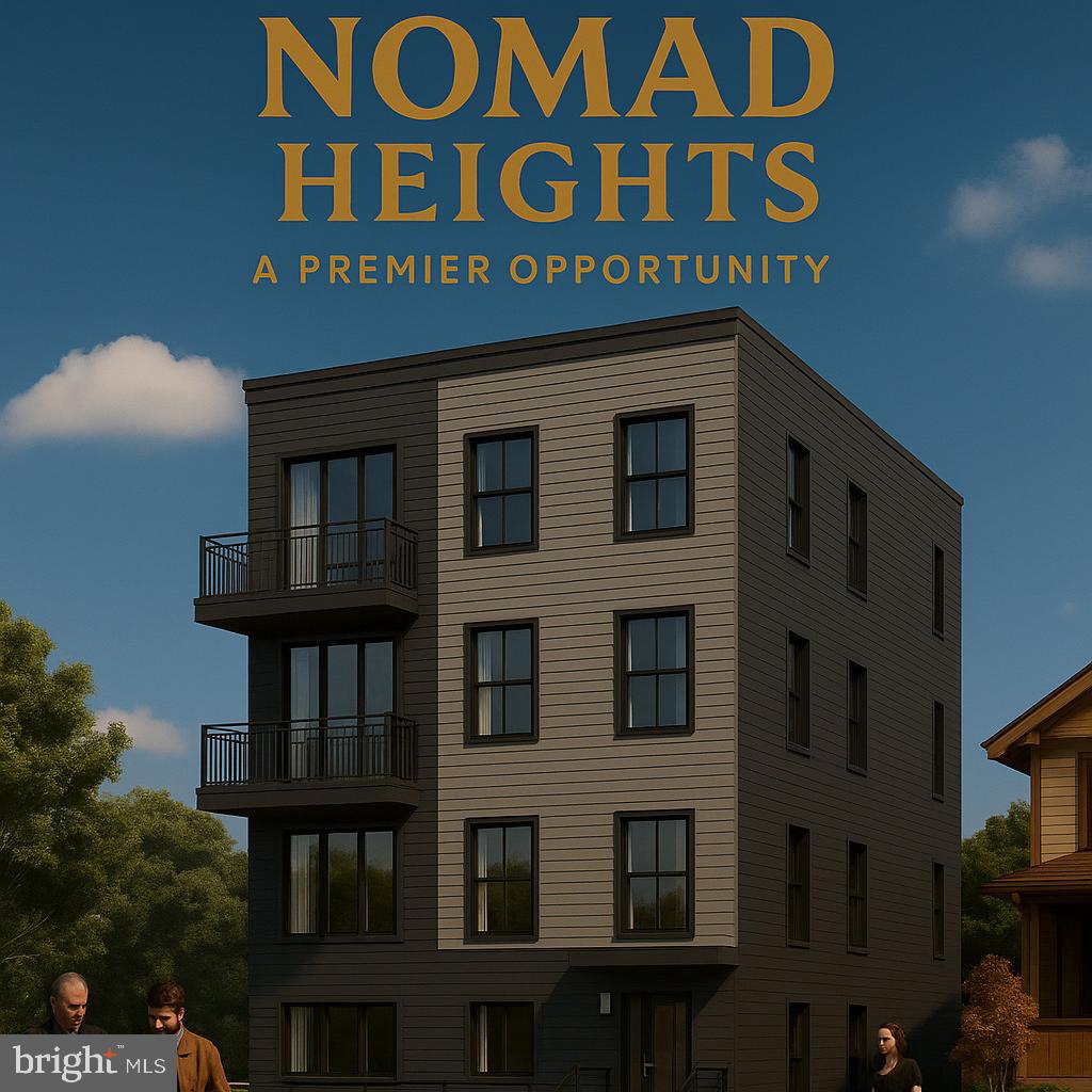 a front view of a building