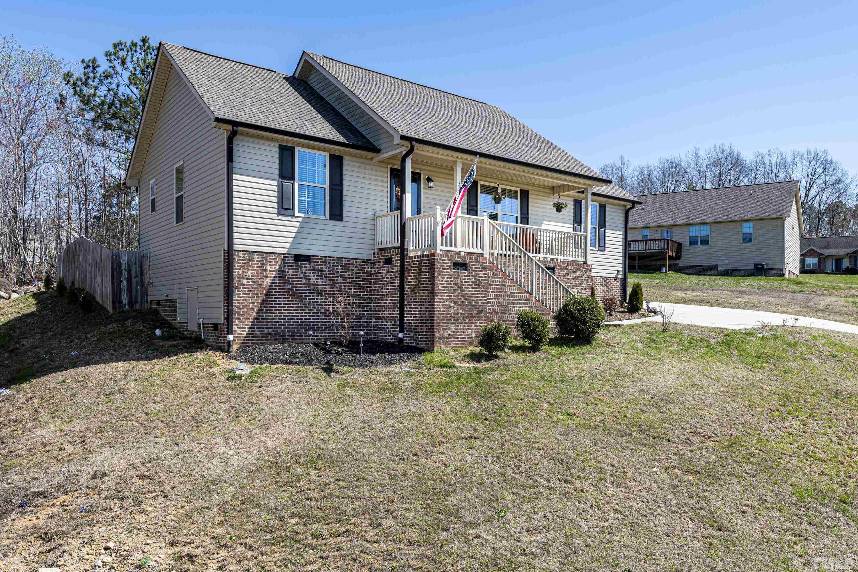 312 Wick Road Stem, NC 27581 - Photo 3 of 34 a backyard of a house