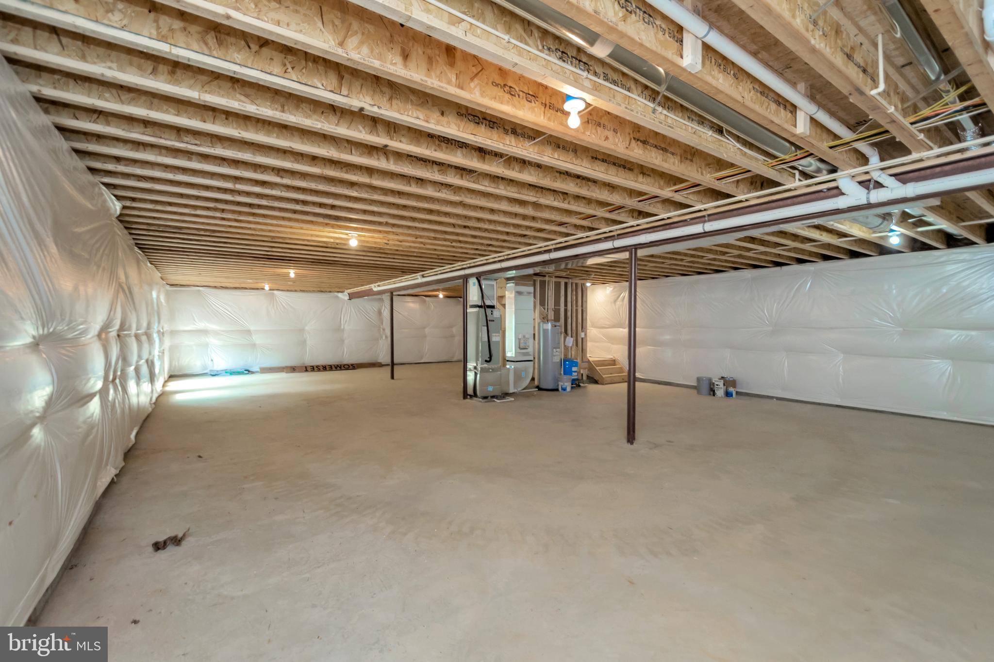 13184 South River Road Sumerduck, VA 22742 - Photo 49 of 59 Huge unfinished basement