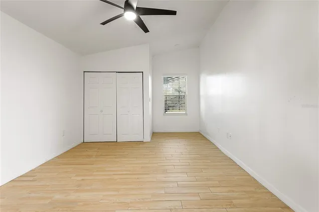 wooden floor in an empty room
