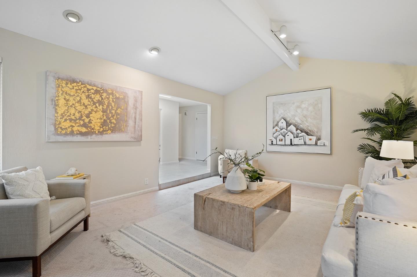 190 Pine Lane Los Altos, CA 94022 - Photo 4 of 26 a living room with furniture and a couch