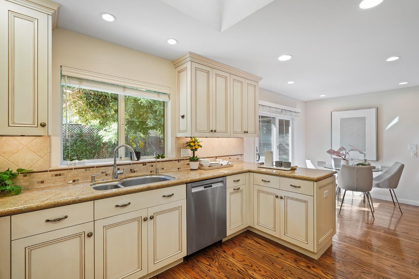 190 Pine Lane Los Altos, CA 94022 - Photo 10 of 26 a kitchen with a sink stove and cabinets