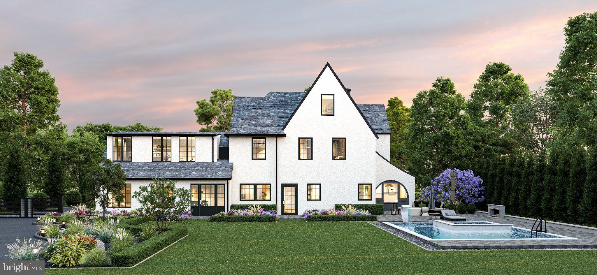 863 Golf View Road Moorestown, NJ 08057 - Photo 58 of 63 Rendering to illustrate addition of a pool