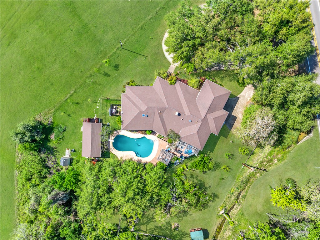 1309 Rock Dam Road Marlin, TX 76661 - Photo 47 of 50 Drone / aerial view