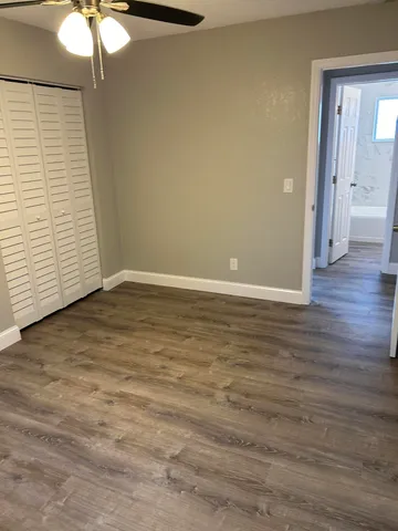 wooden floor in an empty room