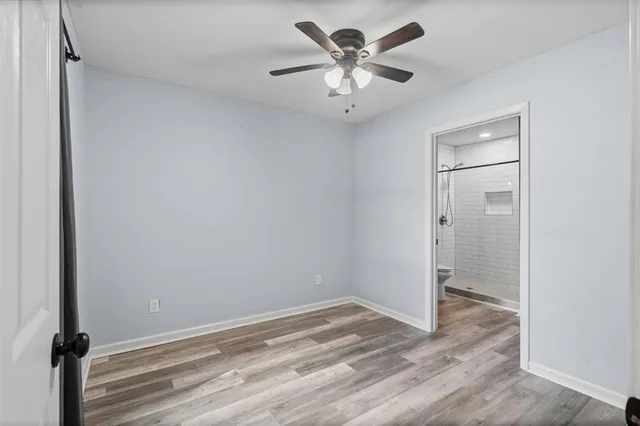 wooden floor in an empty room