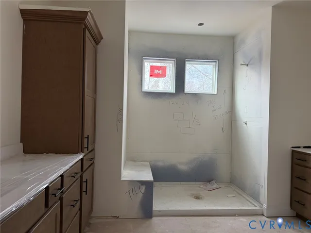 a front view of a building