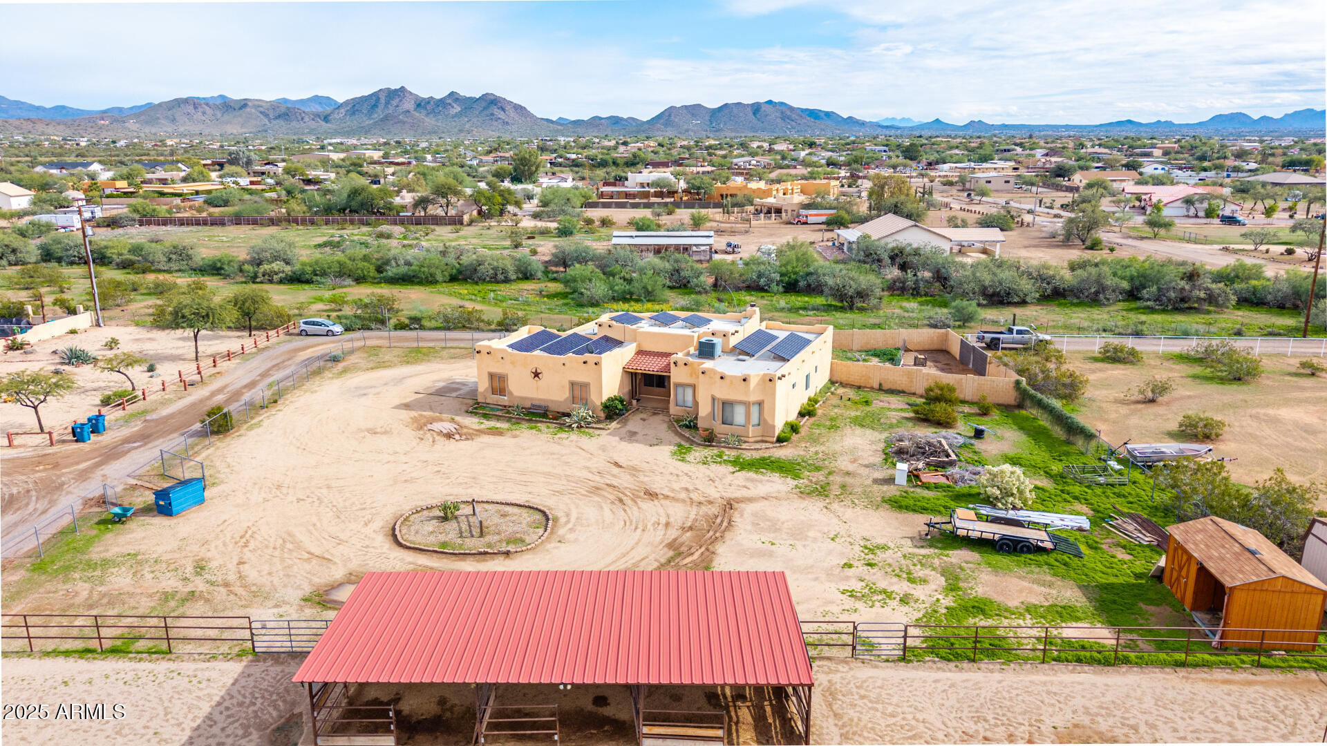 1032 East Carlise Road Phoenix, AZ 85086 - Photo 53 of 56 an aerial view of a house with a lake view