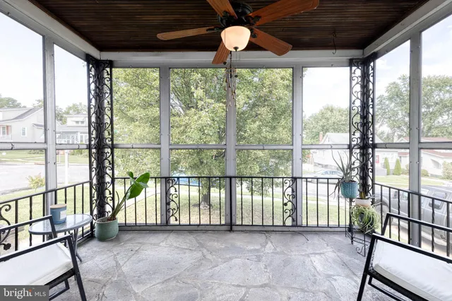 a view of a room with porch and outdoor space