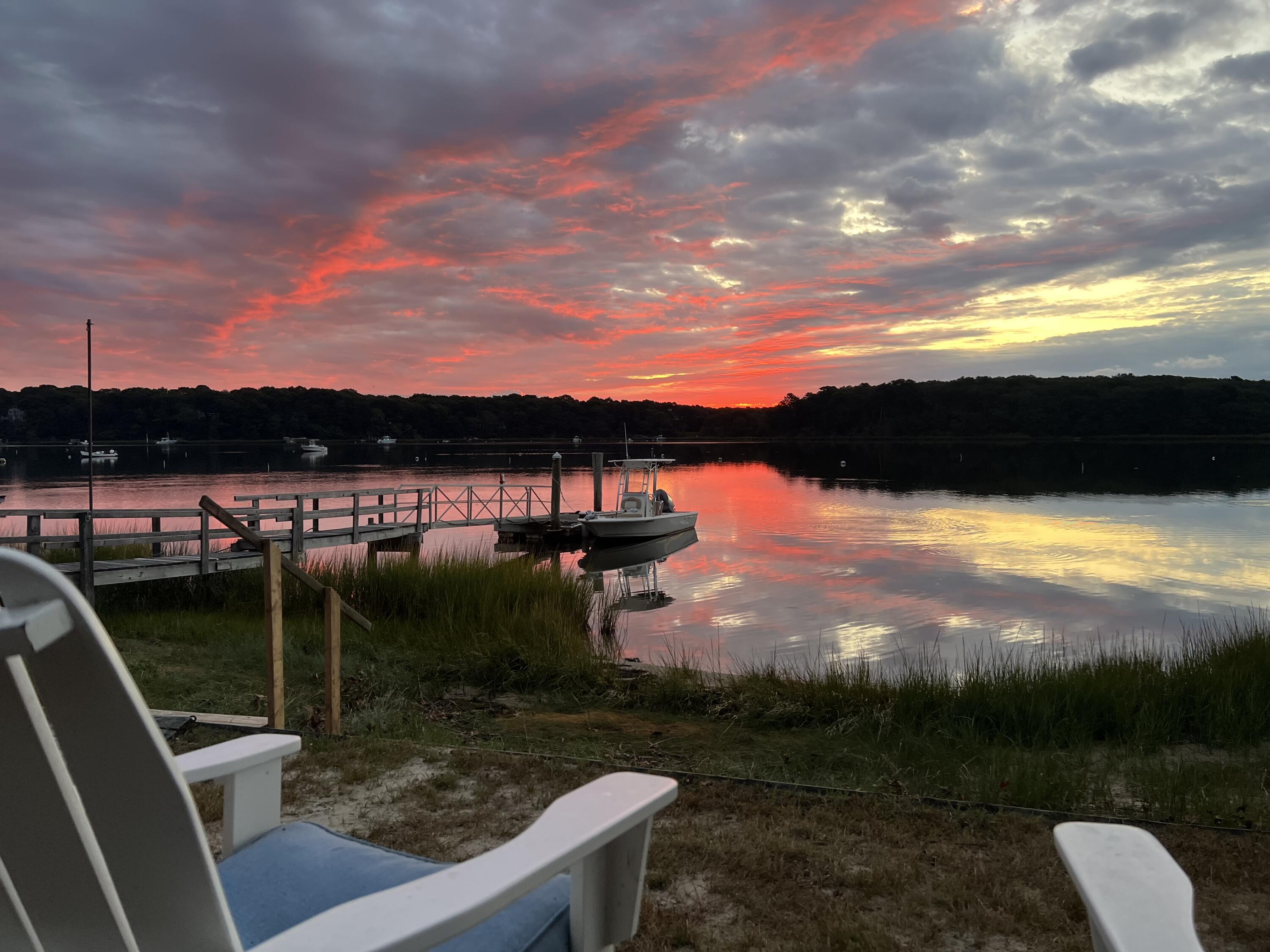 72 Captains Row Mashpee, MA 02649 - Photo 35 of 40 a view of a lake with outdoor space