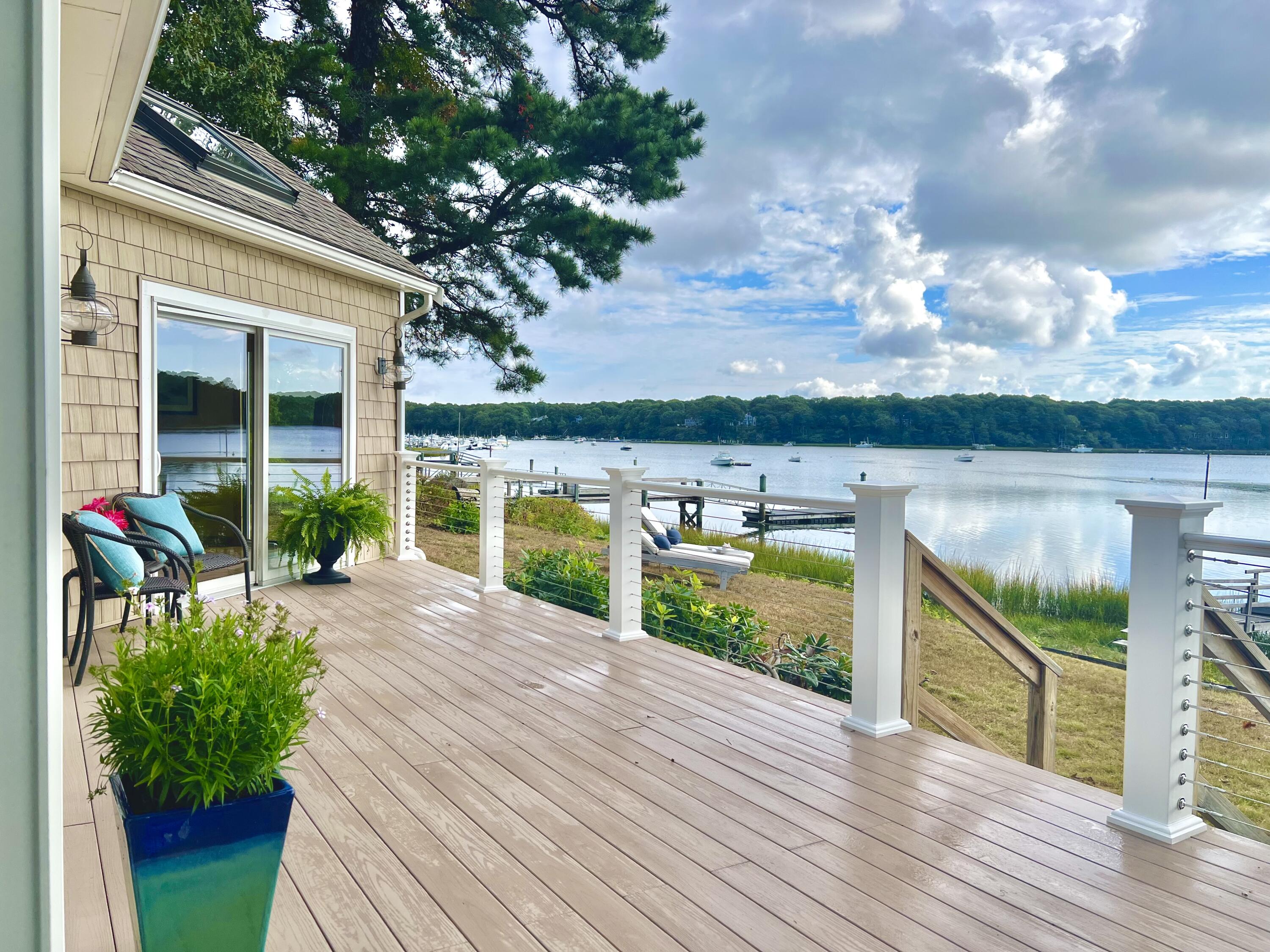 72 Captains Row Mashpee, MA 02649 - Photo 10 of 40 a view of a house with swimming pool and porch with furniture