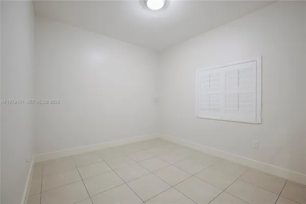 a view of a small space