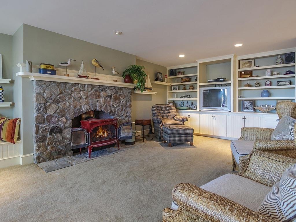 89 Cedar Beach Road Bailey Island, ME 04003 - Photo 26 of 35 Lower level Family Room -TV viewing.